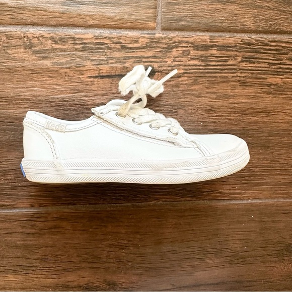 Keds Toddler Baby Size 8 Unisex Sneakers White Kickstart Core Velcro Lace Up - Picture 5 of 8